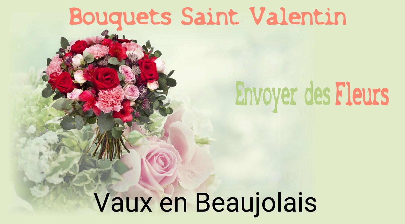 Roses de Saint-Valentin livrées à Vaux-en-Beaujolais